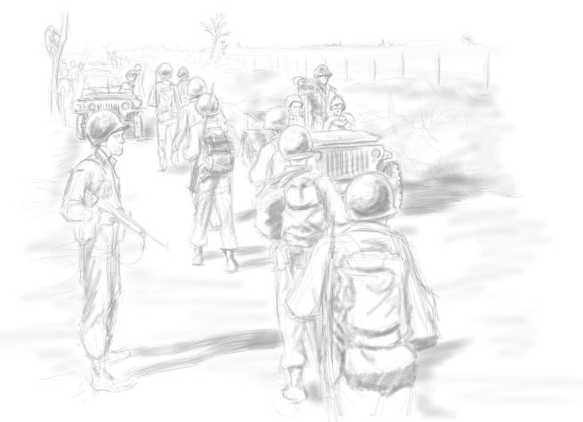 scene sketch